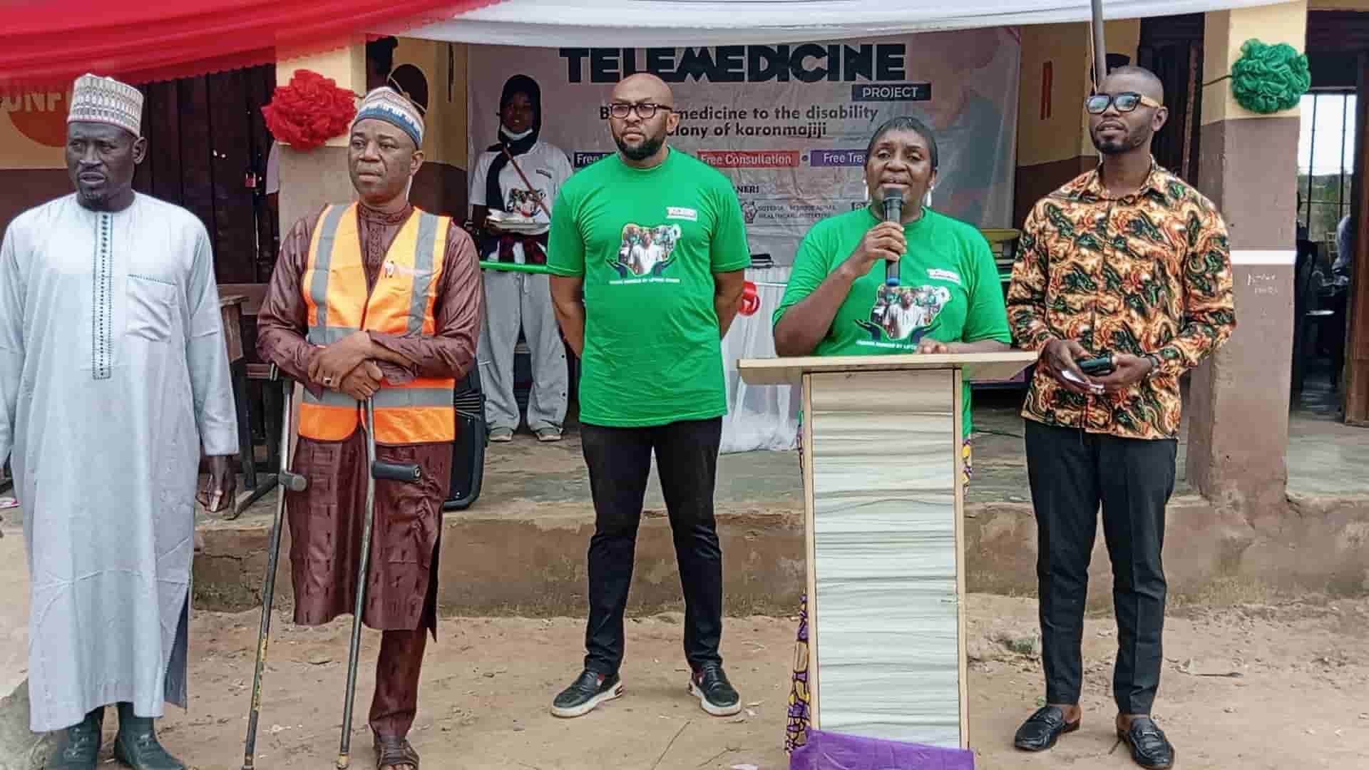 PADIN launches Telemedicine at Disable colony, Karonmajigi…carries out free medical outreach for disabled persons