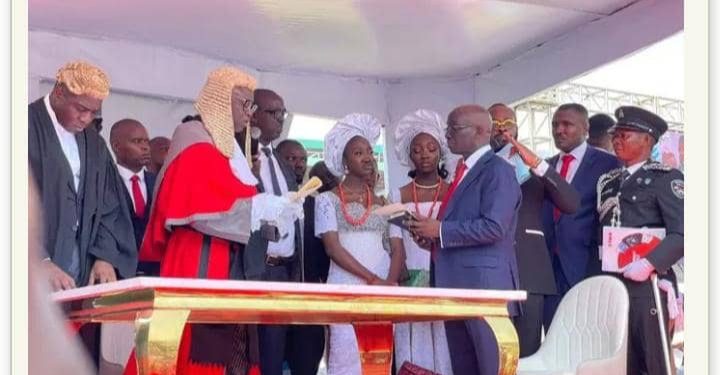 Okpebholo And Idahosa Sworn In As Edo State Governor And Deputy Governor