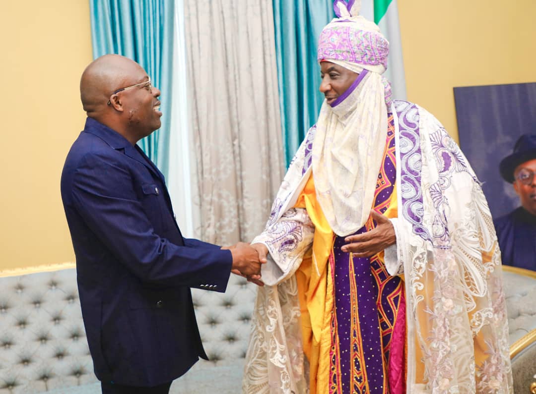 Governor Fubara Congratulates Muhammad Sanusi II on Reinstatement as 14th Kano Emir