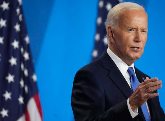 Democratic presidential candidate, Biden withdraw from race