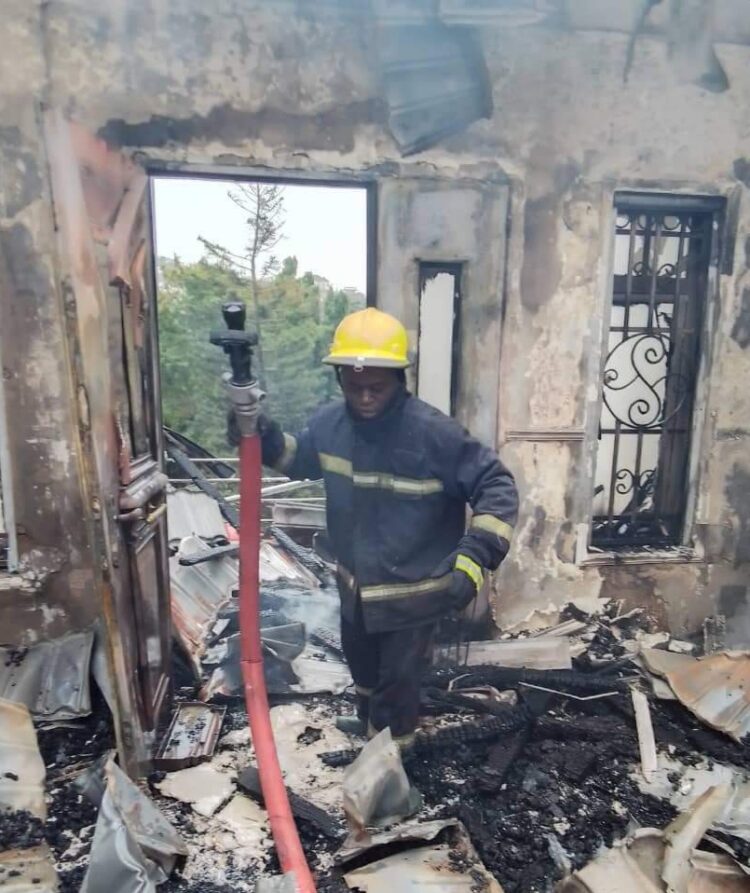 Fire service official explains how FCT Minister’s residence was gutted by fire