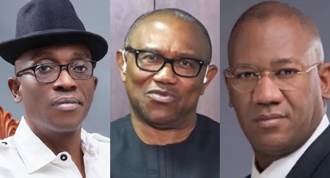 LP Crisis: Abure must go, LP Chieftain canvasses ... Expresses Disappointment in Peter Obi and Datti