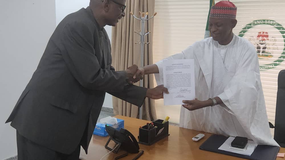 Kano Gov. Swears-in two new permanent Secretaries.....  .... Vows to reform civil service for speedy operation  Kano State Governor Alhaji Abba Kabir Yusuf has Sworn-in two new permanent Secretaries.