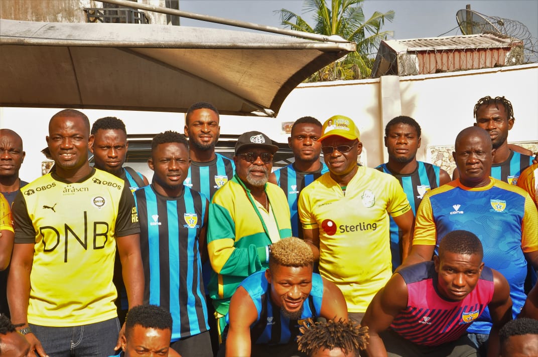 *_Armed Robbery Attack: Shaibu provides succour for injured, traumatised Sunshine players, officials_*