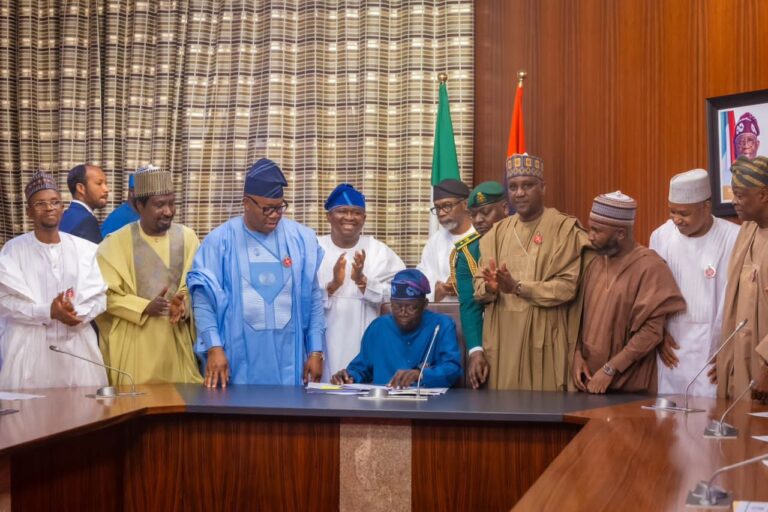 Tinubu signs 2024 budget into law