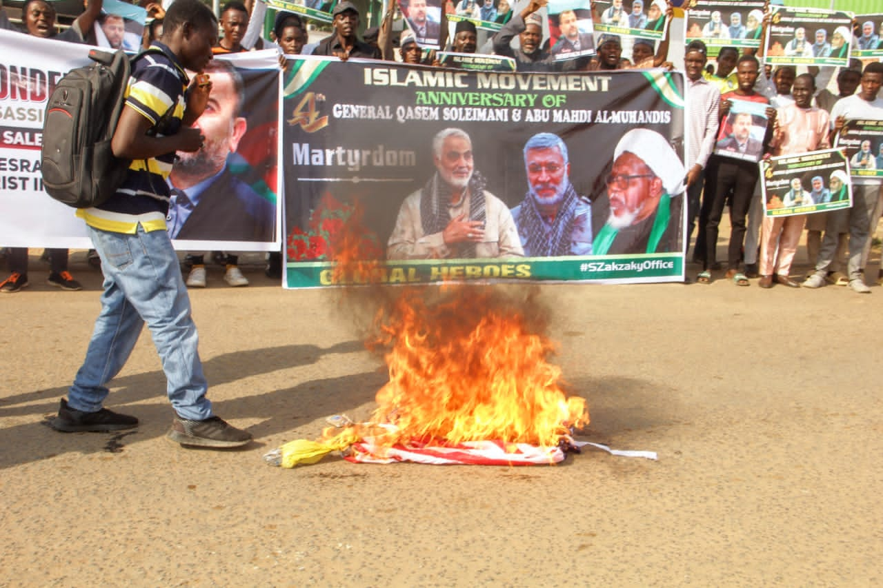 Shi'ites celebrate late Qasem Soleimani, rally in Abuja