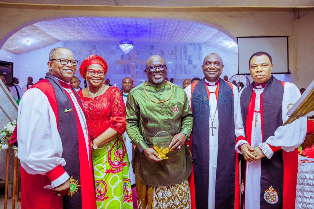 Anglican Church bestows 'Defender of faith' award on Oborevwori