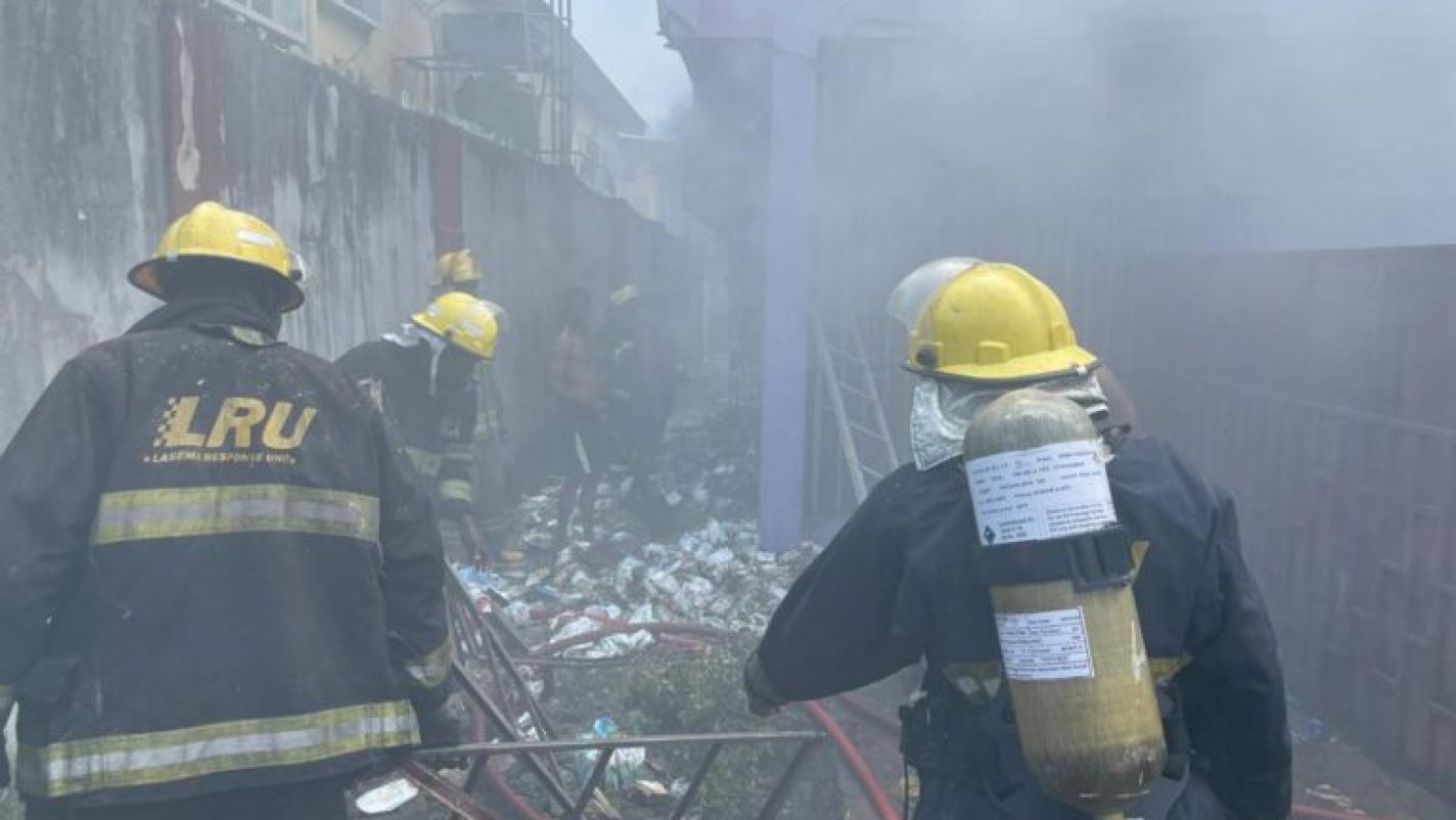 Fire: LASEMA rescues 7 children from orphanage home