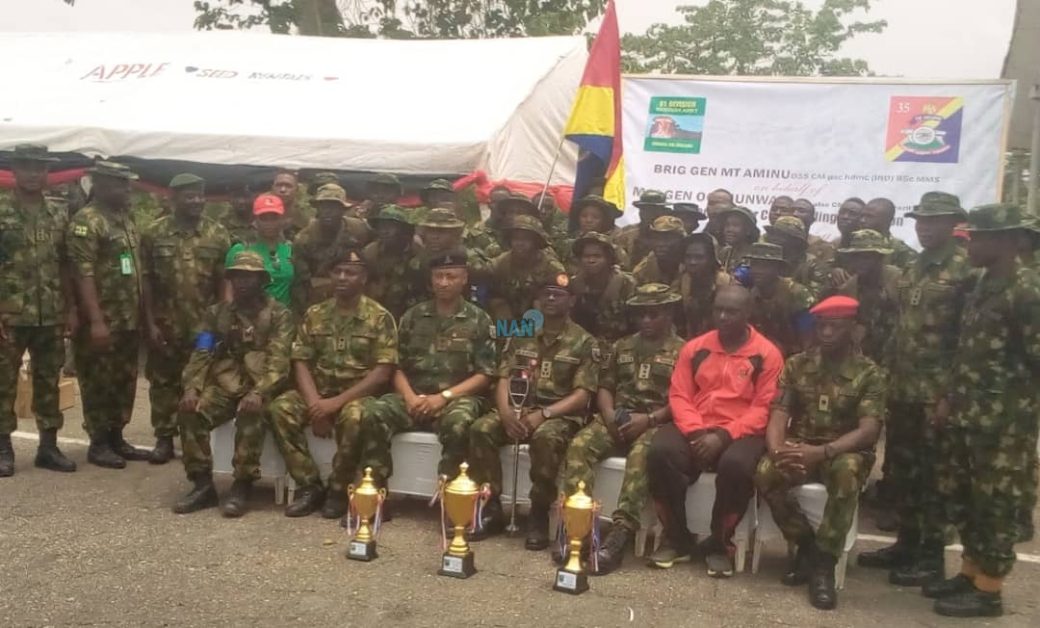 81 Division Garrison emerges winner in Nigerian Army competition