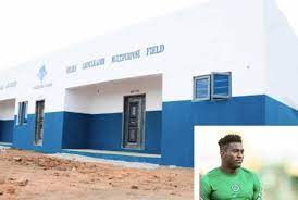 Taiwo Awoniyi constructs modern day dressing room for Kwara school