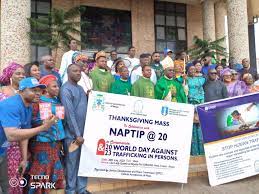 Human Trafficking: Bishop Kaigama urges NAPTIP to work without fear, favour