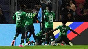 Flying Eagles stun hosts Argentina to advance at FIFA Under-20 World Cup