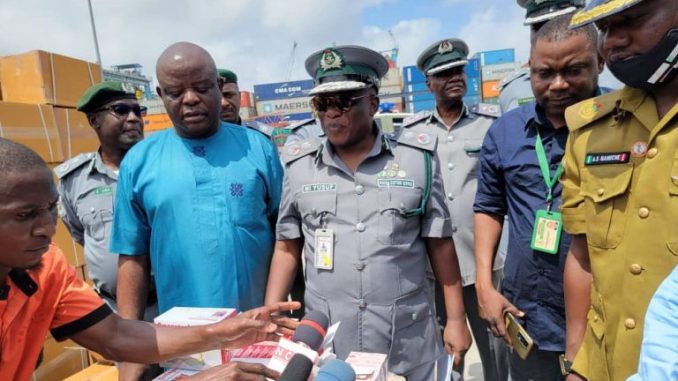 Customs intercepts N1.8bn tramadol in Lagos airport