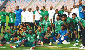 Bronze winning Flying Eagles back home