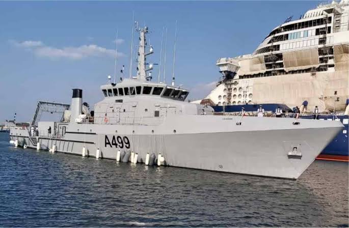 Nigerian Navy receives newly acquired hydrographic survey ship, NNS LANA 