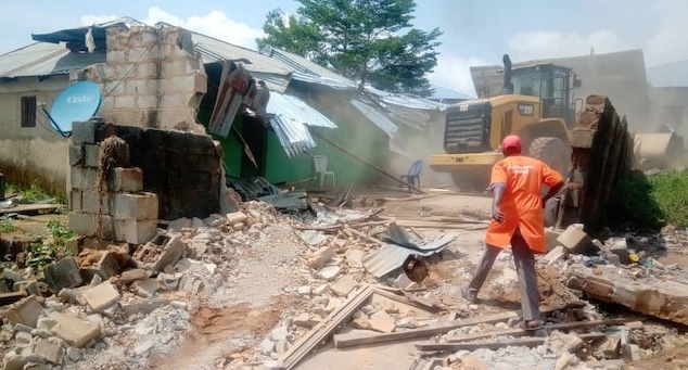 Bulldozers level Gwarinpa Abuja shanties