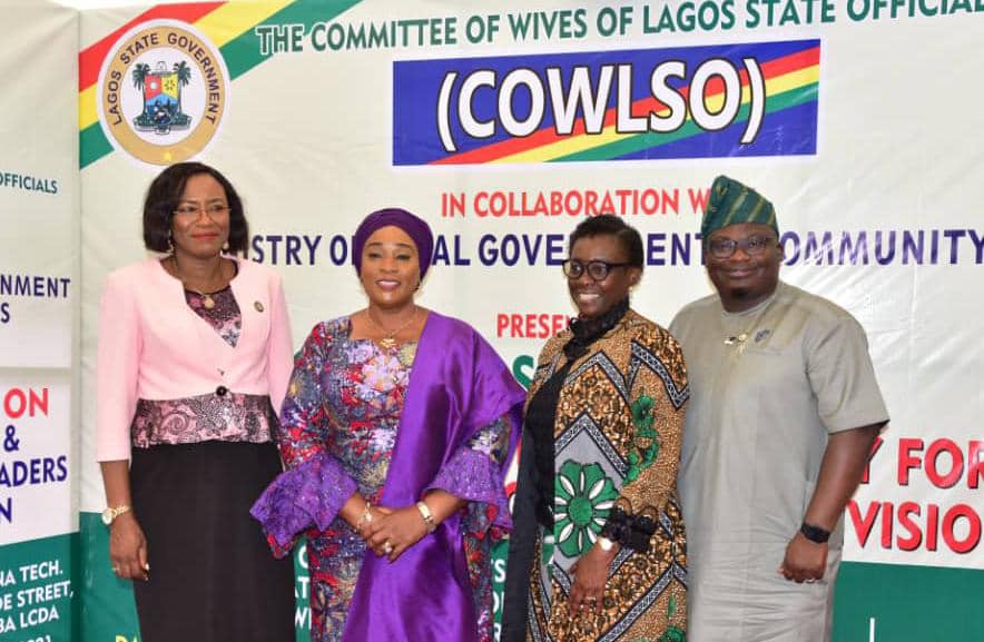 Sanwo-Olu's wife tasks market leaders on sanitation, security