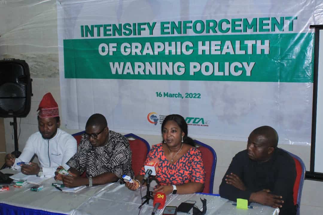 Group Urges Govt to Escalate Enforcement of Graphic Health Warning Policy 