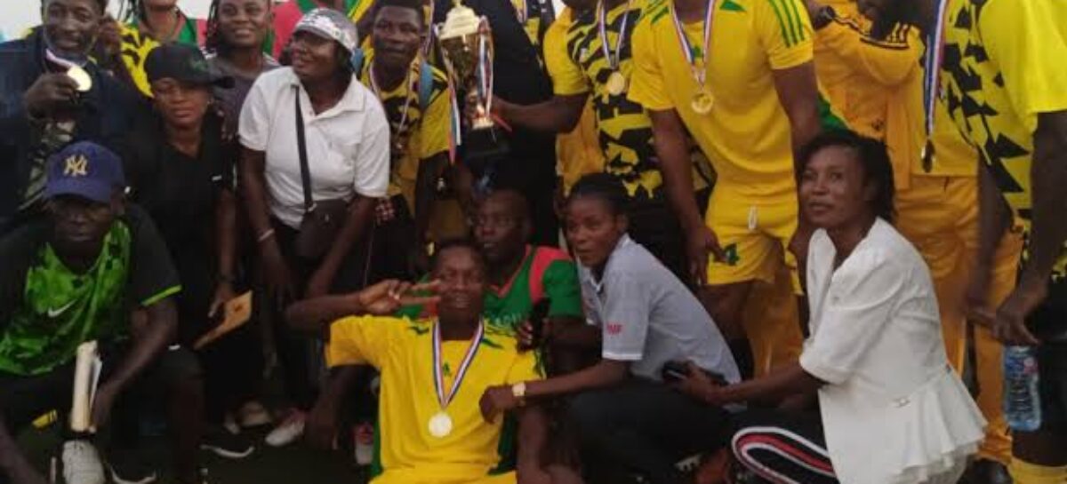 Karu Command wins Police Inter soccer competition