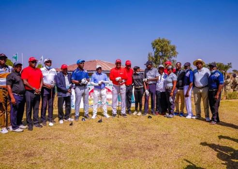 Lalong, Obaseki, Justice Dongban-Mensem lead 400 golfers to Jos Governors tournament