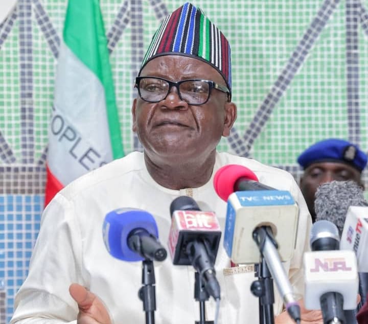 Redeem your battered image, Gov Ortom replies Buhari