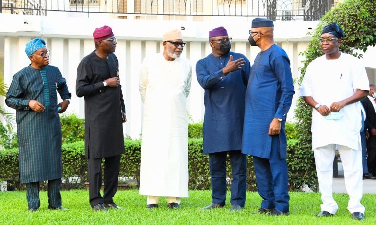 South-West Governors meet in Lagos, discuss issues of interest