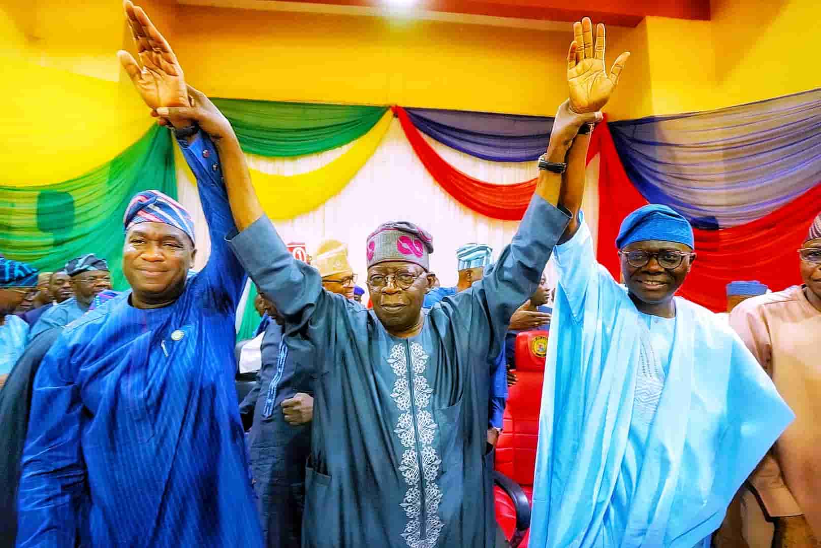 Lagos Assembly lauds Tinubu’s endorsement of Sanwo-Olu, Hamzat for 2nd tenure 