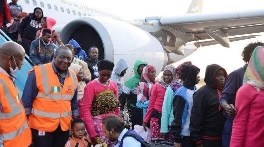 FG repatriates another batch of 107 Nigerians stranded in Libya