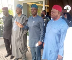 PDP National Reconciliation C’tte Chairman, Saraki, others meet in Ibadan