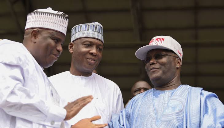 2023 Presidency: PDP may zero in on Atiku, Saraki, Tambuwal