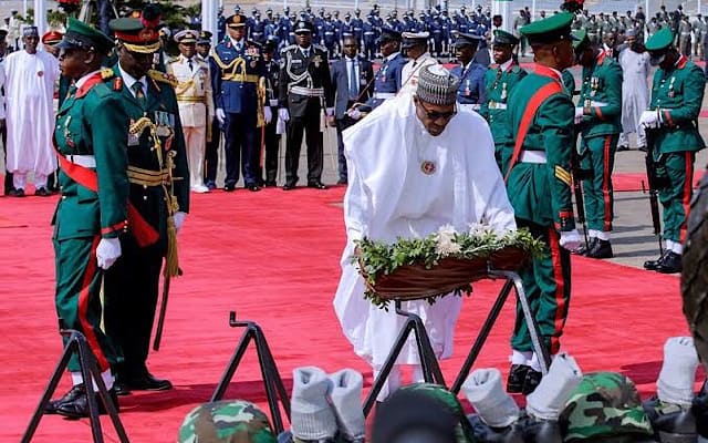 Buhari, Osinbajo, others honour military fallen, living heroes