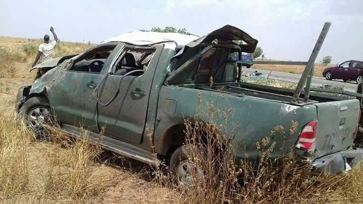 Customs’ vehicle loses control, kills 5 in Katsina