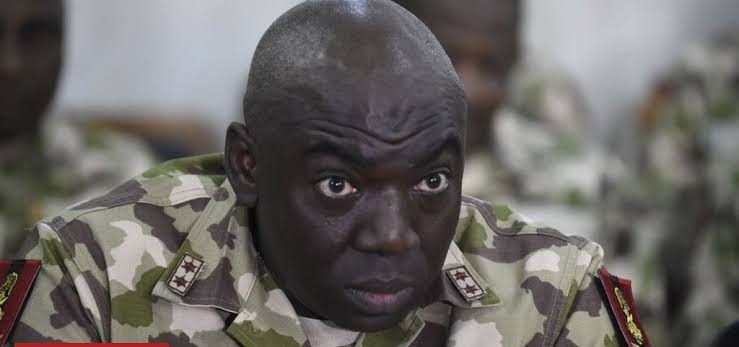 Chief of Army Staff (COAS), Lt.-Gen. Ibrahim Attahiru. 