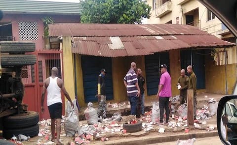 Fear in Onitsha as truckload of live bullets falls