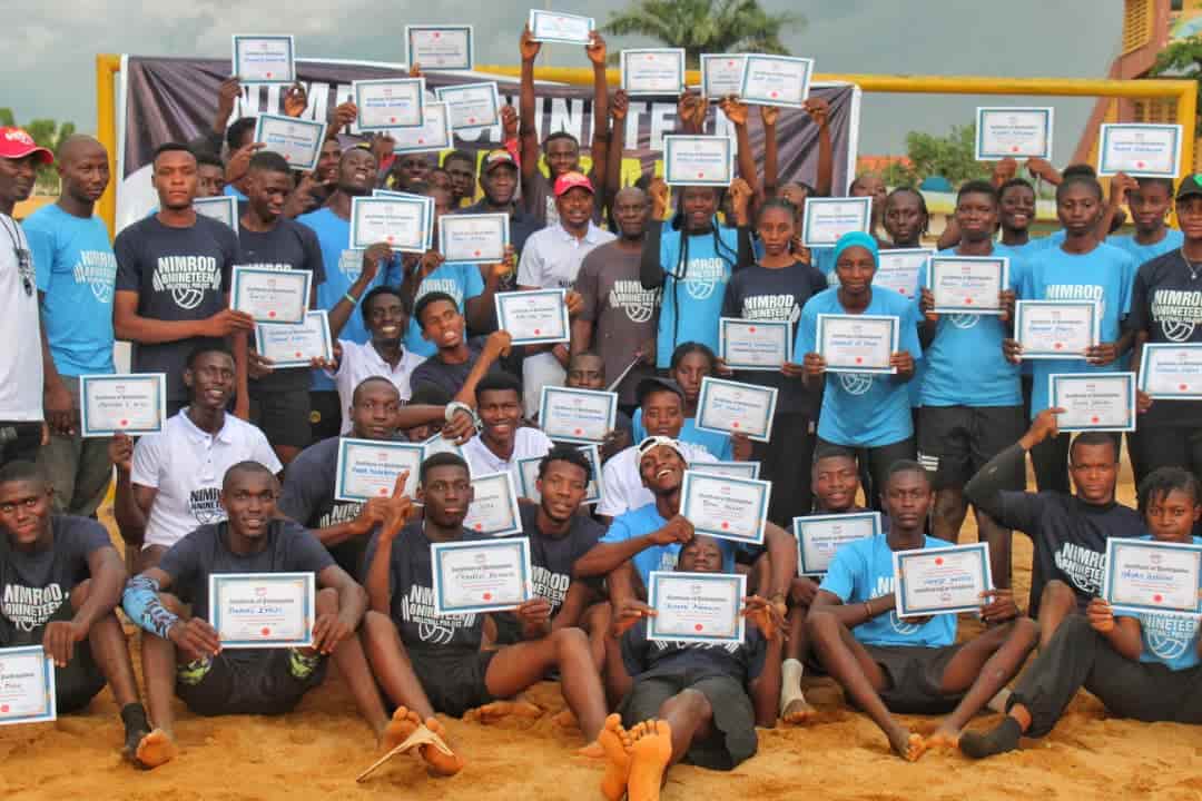 Nimrod Charges Coaches To Engage Youths Through Volleyball