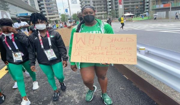 Tokyo Olympics: Nigeria camp falling apart as athletes protest in Japan